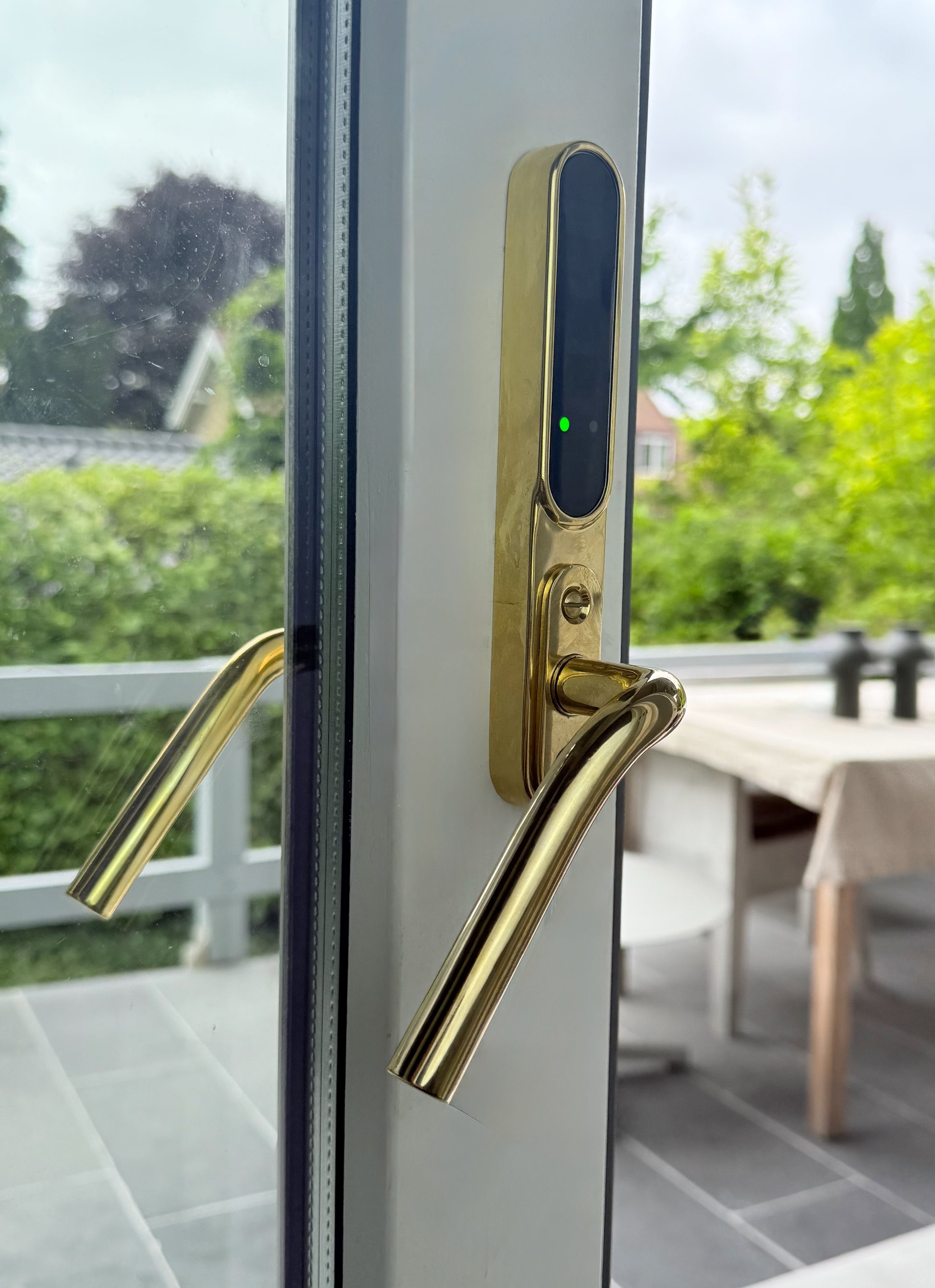 Smart Lock - Matter - Venstre - Messing