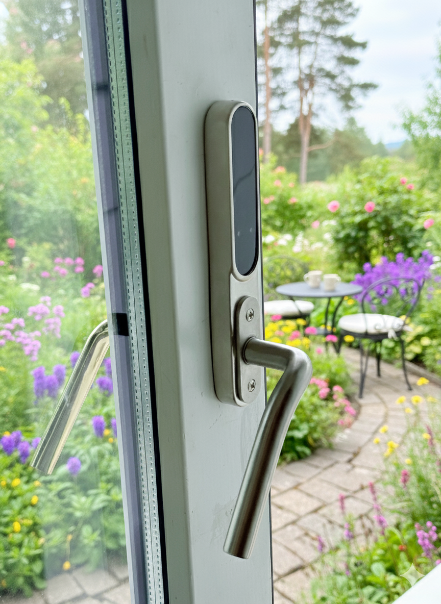 Smart Lock - Matte - Left - Nickel 