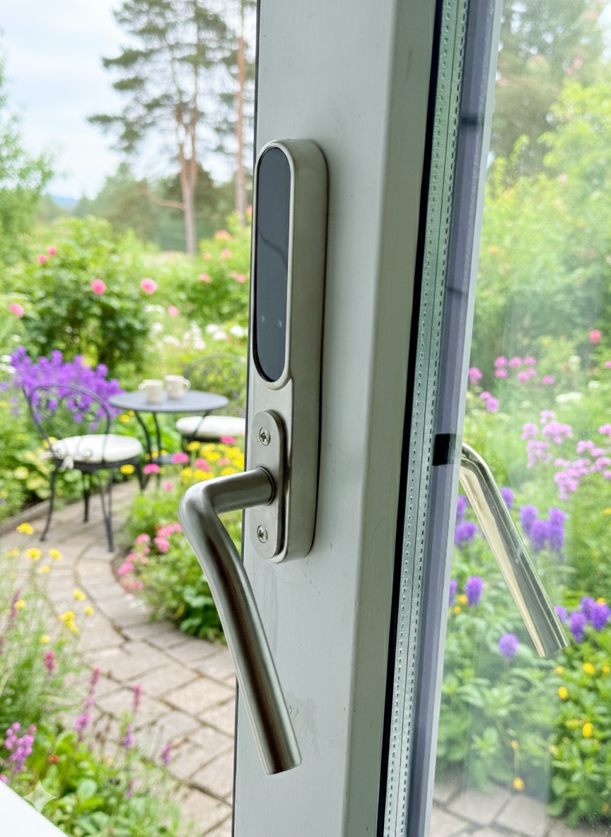 Smart Lock - Matte - Right - Nickel 